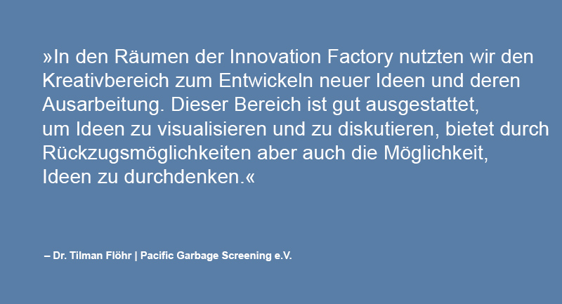 Innovation Factory | Dr. Tilman Flöhr | Raum Feedback